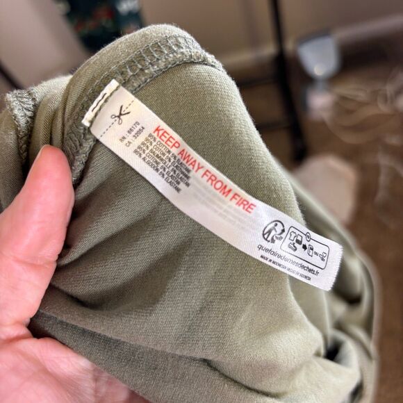 Free People Movement Green Sleeveless Athletic Jumpsuit Size Small - Picture 9 of 9